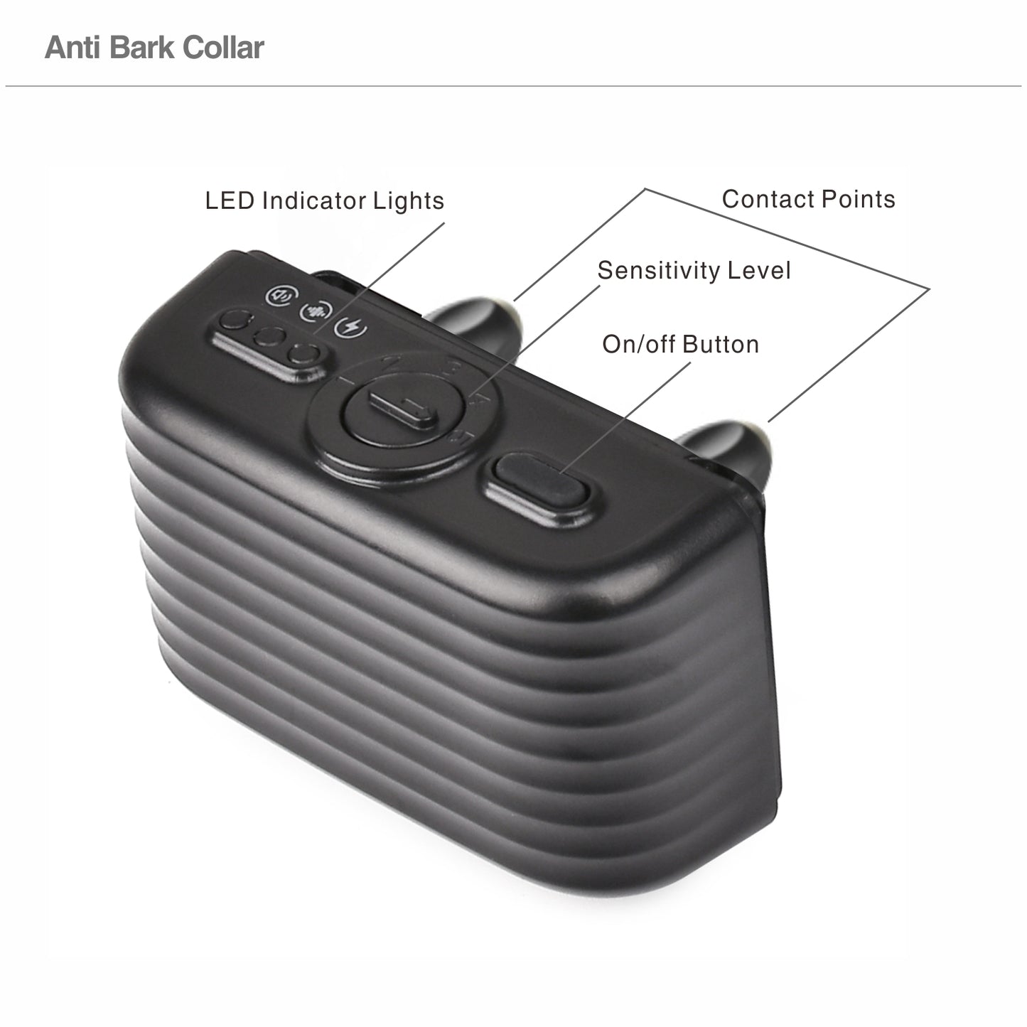 Remote Dog Training Collar - Waterproof & Rechargeable, 600M