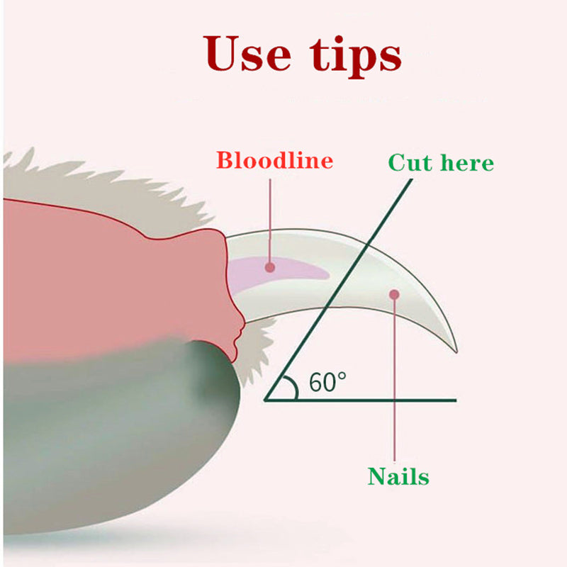 LED Pet Nail Clipper - Safe Grooming for Cats & Small Dogs