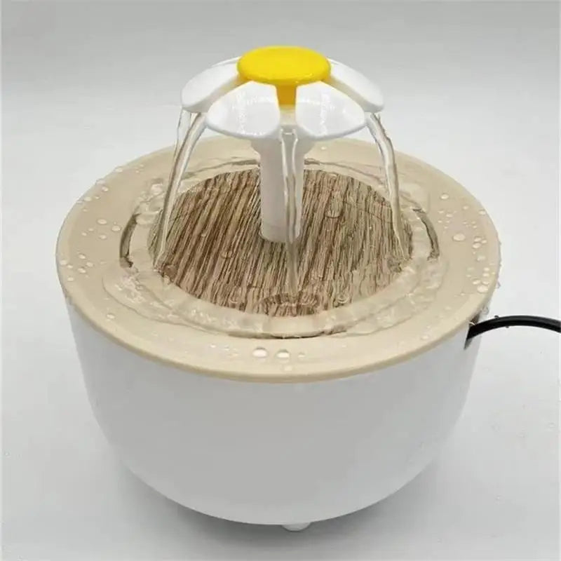 Pet Water Fountain USB Electric Quiet 1.2L Cat Dog Dispenser