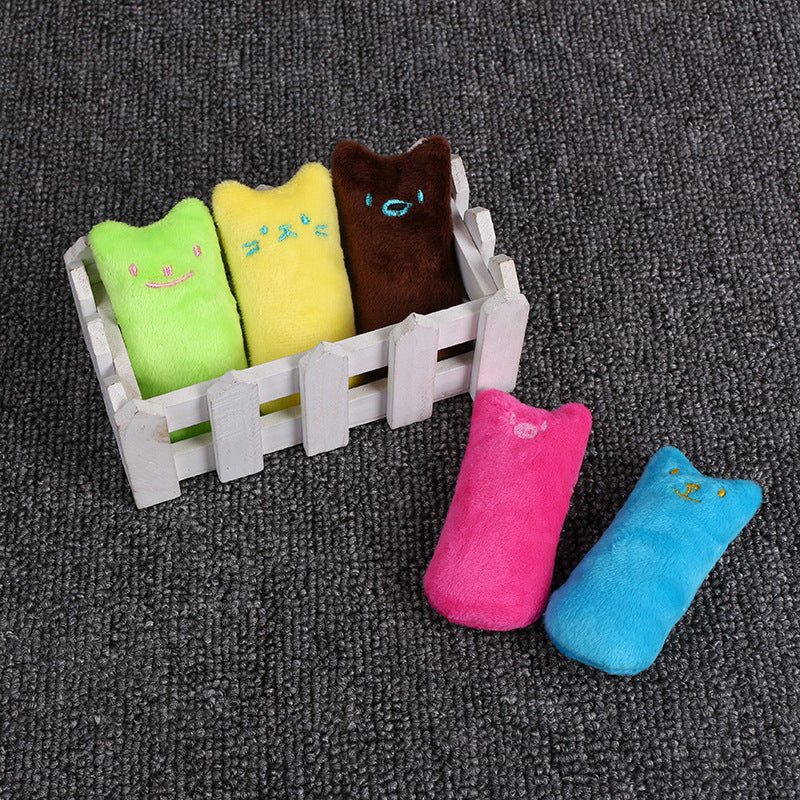 Teeth Grinding Catnip Toys - Interactive Plush for Cats