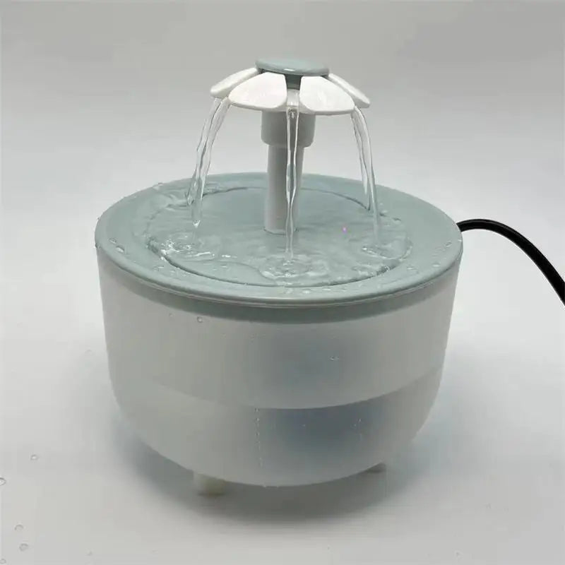 Pet Water Fountain USB Electric Quiet 1.2L Cat Dog Dispenser