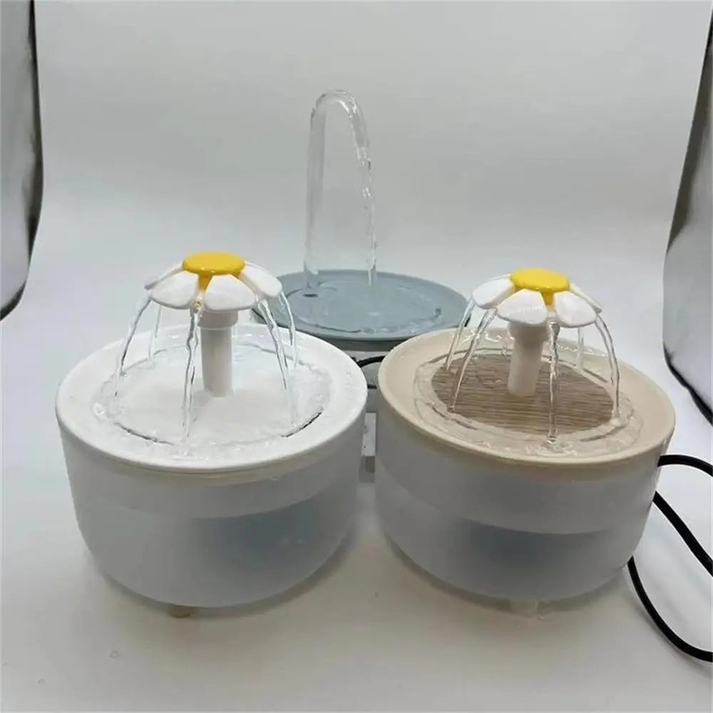 Pet Water Fountain USB Electric Quiet 1.2L Cat Dog Dispenser