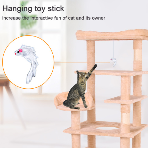 Cat Climbing Frame - Tall, Stable & Easy to Assemble
