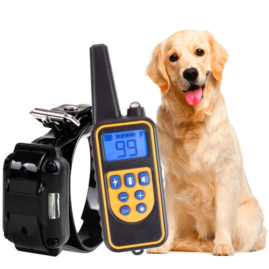 Waterproof Dog Training Collar with Remote – 3 Modes, Adjustable Levels, Rechargeable E-Collar for Small to Large Dogs
