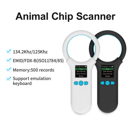 Animal RFID Reader: Pet Microchip Scanner USB/Bluetooth