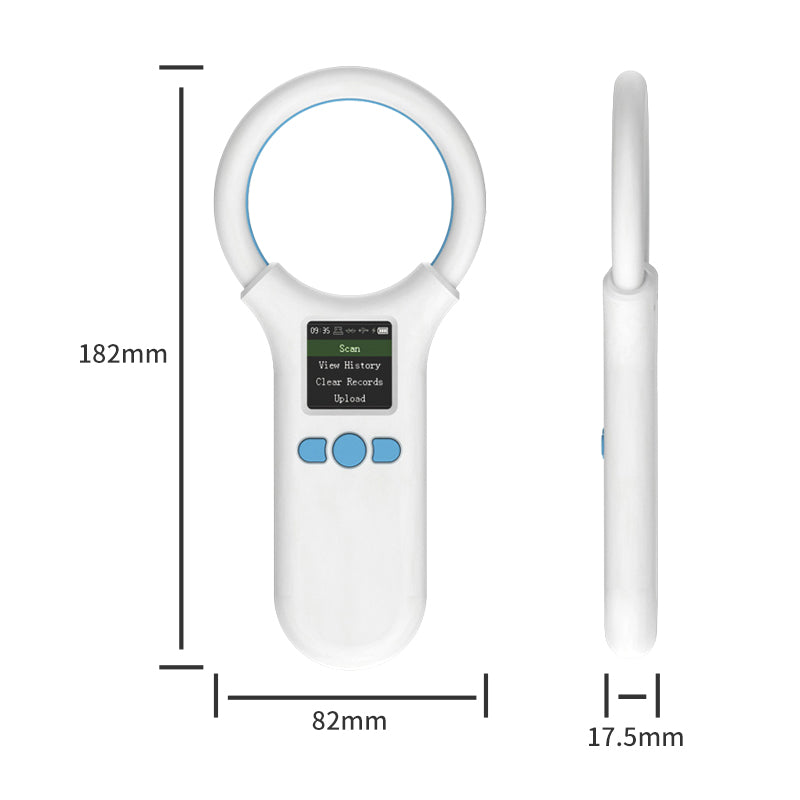 Animal RFID Reader: Pet Microchip Scanner USB/Bluetooth