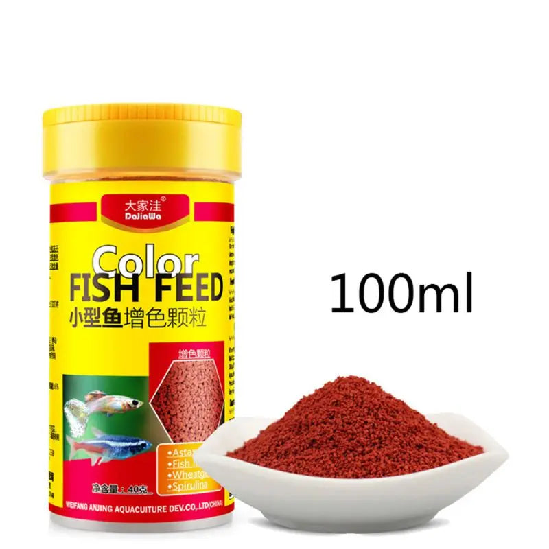 Spirulina Fish Food - Enhance Aquarium Fish Color & Health