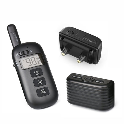 Remote Dog Training Collar - Waterproof & Rechargeable, 600M