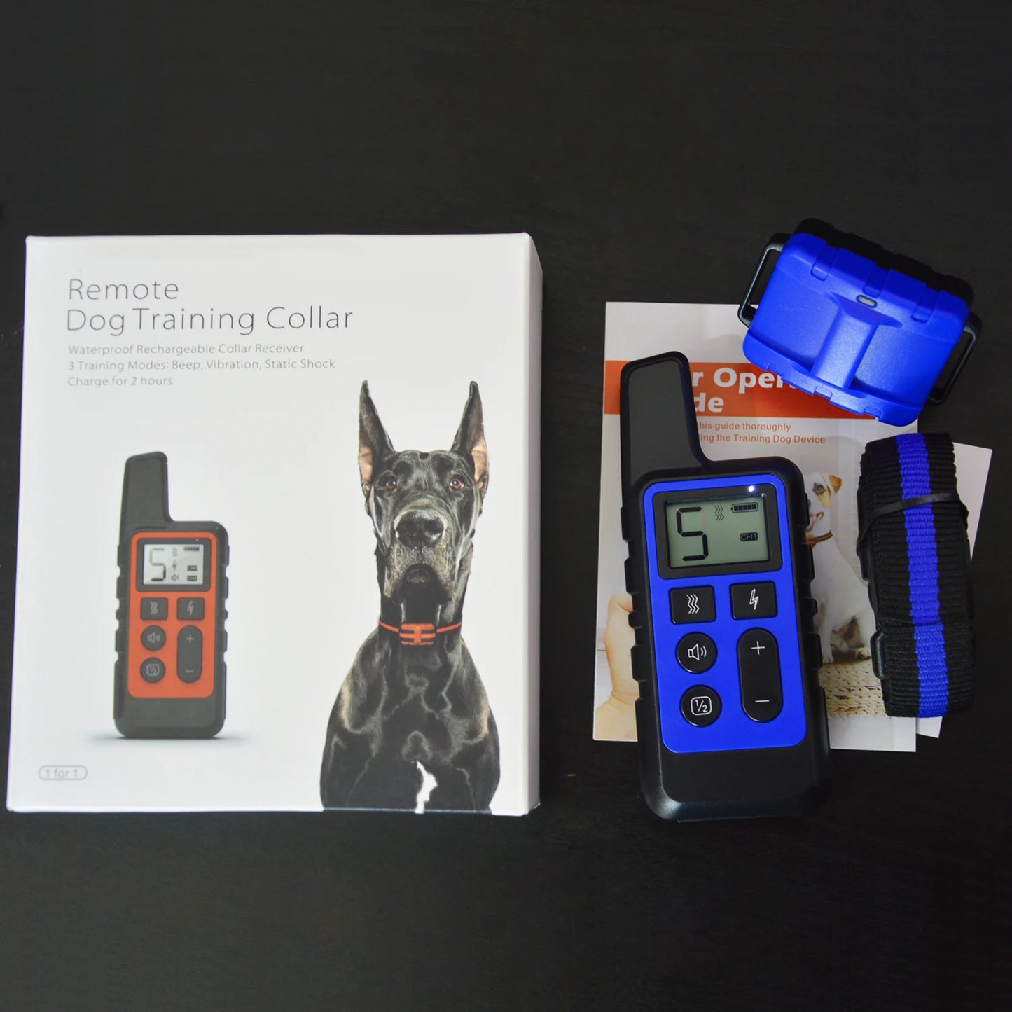 Dog Training Collar: Remote Control & Waterproof - Bark Stopper