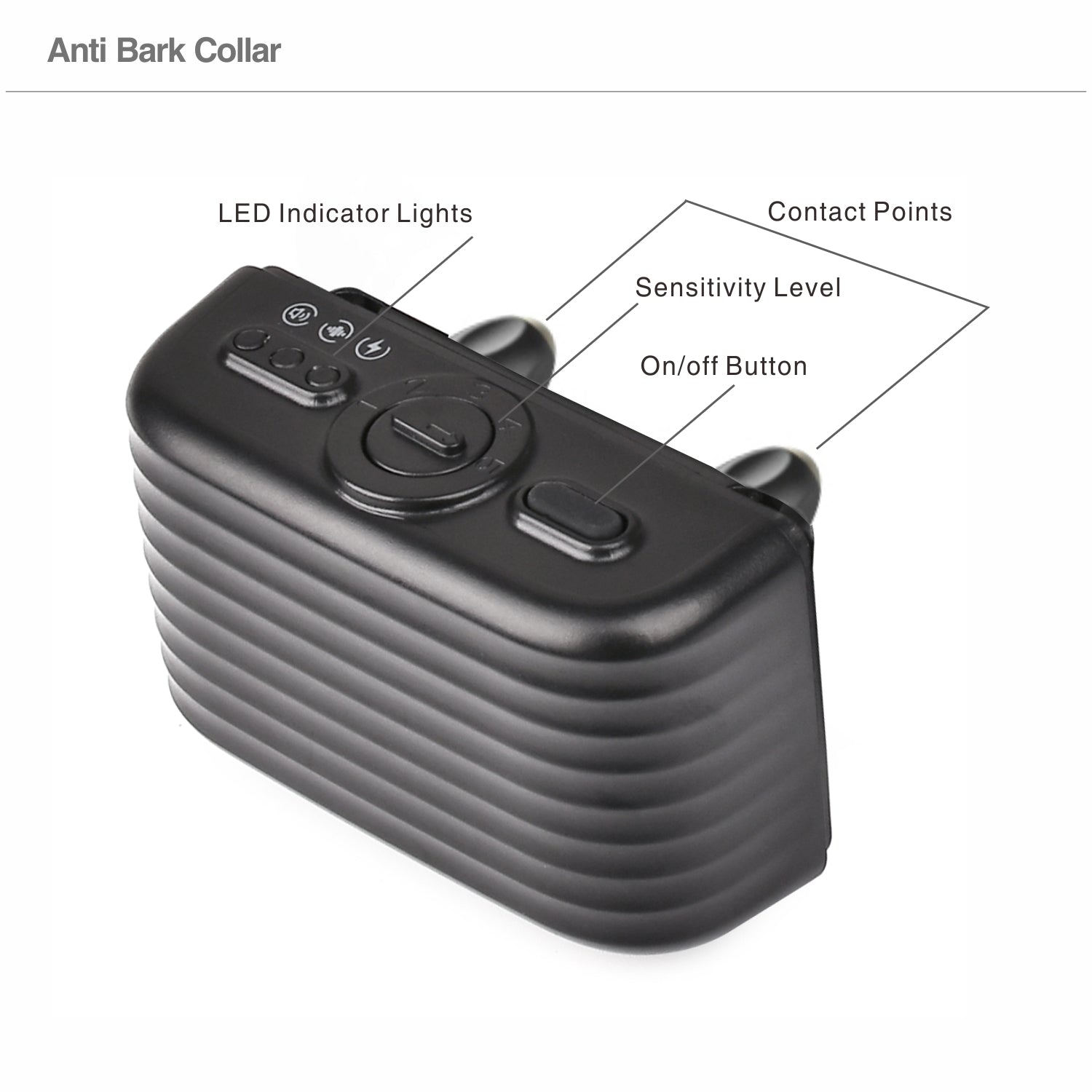 Remote Dog Training Collar - Waterproof & Rechargeable, 600M