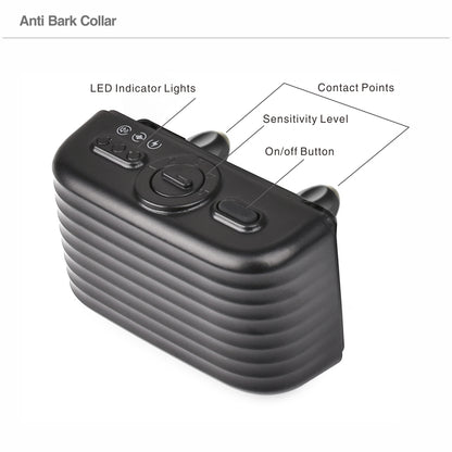 Remote Dog Training Collar - Waterproof & Rechargeable, 600M
