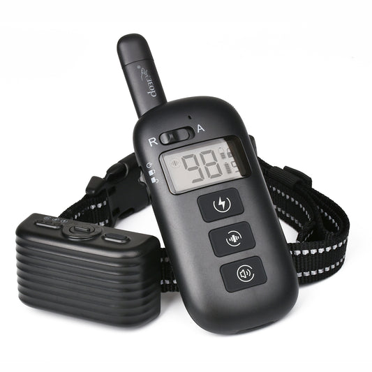 Remote Dog Training Collar - Waterproof & Rechargeable, 600M
