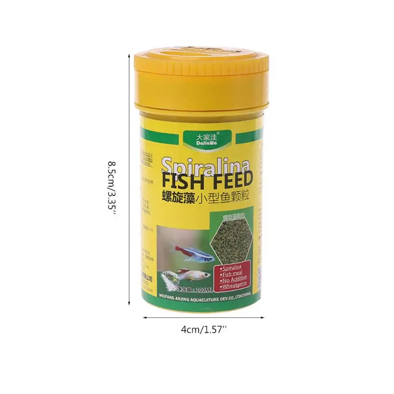 Spirulina Fish Food - Enhance Aquarium Fish Color & Health
