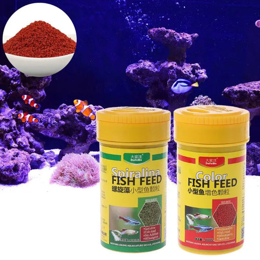Spirulina Fish Food - Enhance Aquarium Fish Color & Health
