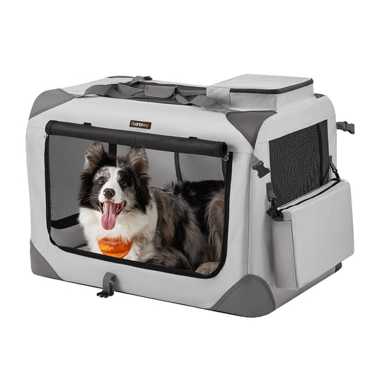 Collapsible Soft Dog Crate - Portable & Secure Travel Kennel