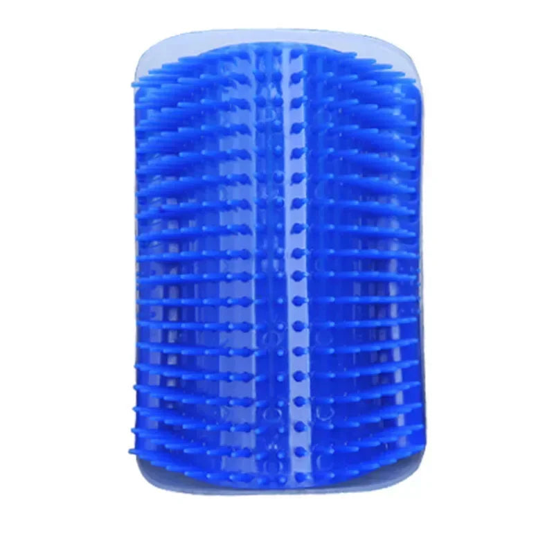 Pet Cats Corner Brush Massager - Scratcher & Comb Accessory