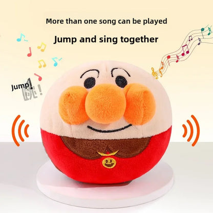 Interactive Dog Toy: USB Plush Ball with Music & Motion