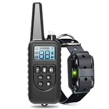 Electric Dog Training Collar: Waterproof, Rechargeable, Anti-Bark