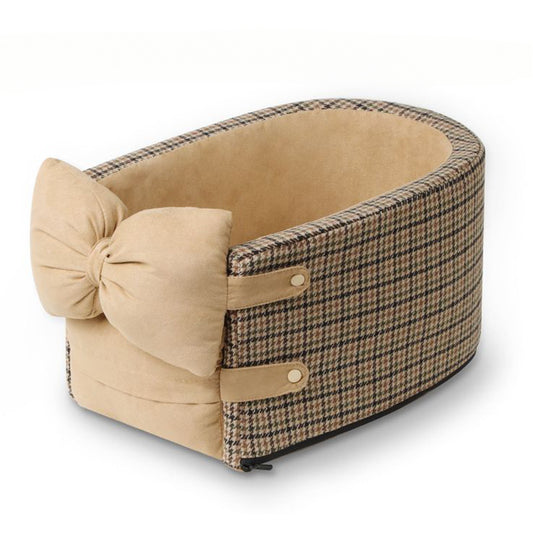 Portable Pet Car Seat: Safe Travel for Small Dogs & Cats