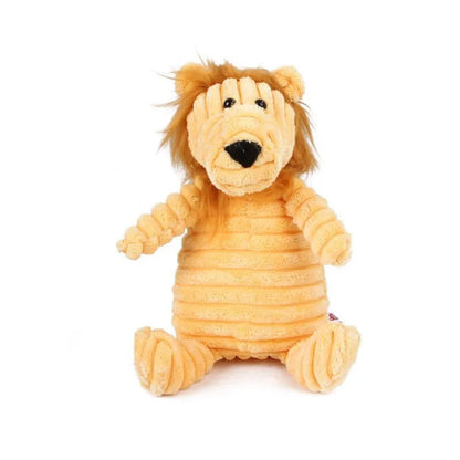 Dog Squeak Toy - Plush Animal Chew & Play for Small Dogs