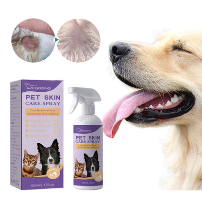 Pet Flea & Lice Spray - Fast Relief for Dogs & Cats, 60ml
