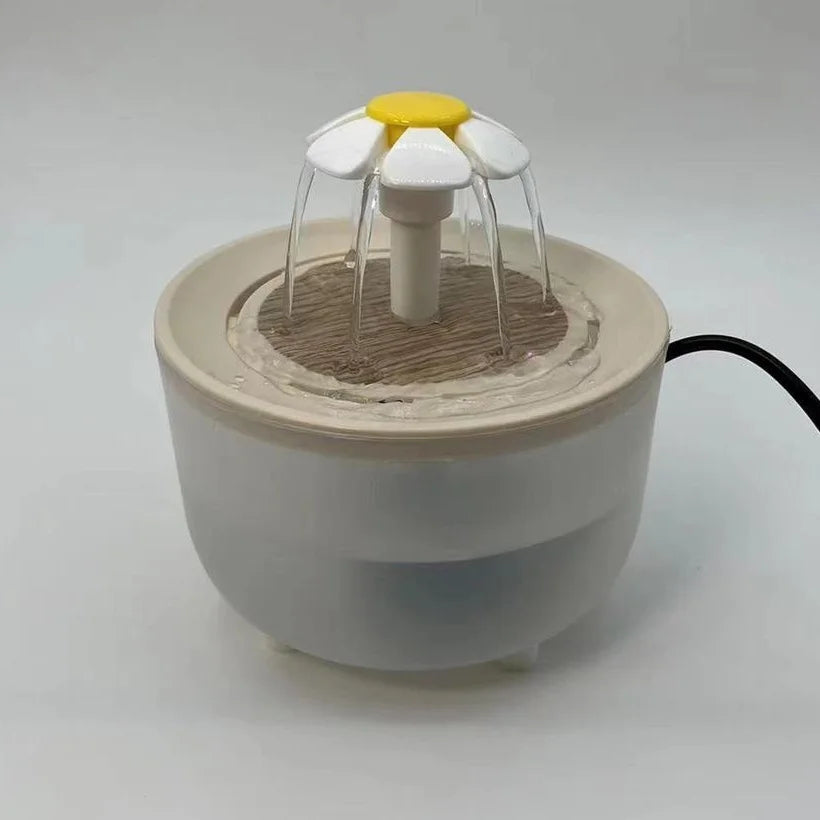 Pet Water Fountain USB Electric Quiet 1.2L Cat Dog Dispenser