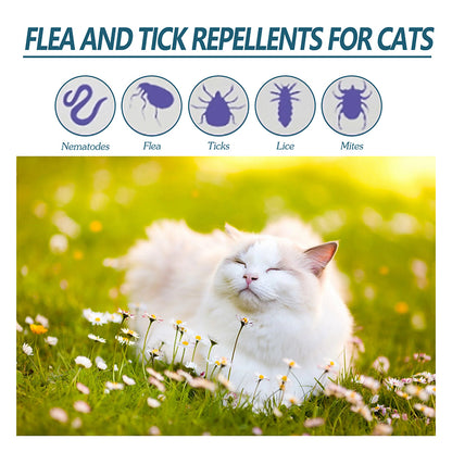 Flea & Tick Control Drops - Pet Itch Relief for Dogs & Cats
