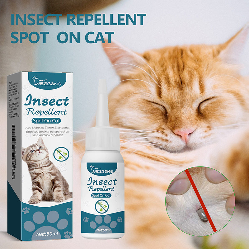 Flea & Tick Control Drops - Pet Itch Relief for Dogs & Cats