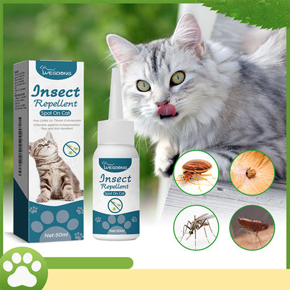 Flea & Tick Control Drops - Pet Itch Relief for Dogs & Cats