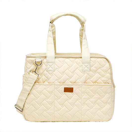 Breathable Pet Carrier: Spacious Dog & Cat Travel Bag