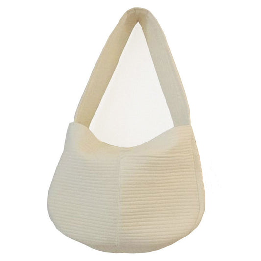 Canvas Pet Carrier Bag - Breathable Travel Sling for Cats & Dogs