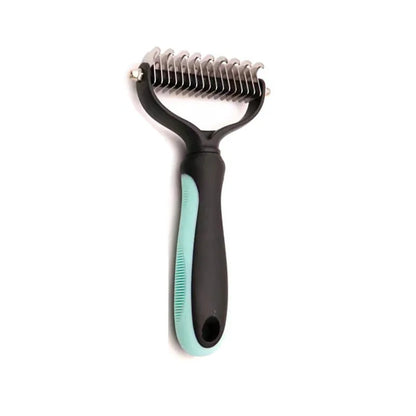 Dog Cat Hair Removal Comb - Grooming & Dematting Brush