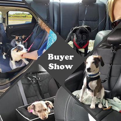 Pet Car Seat Belt - Adjustable Safety Headrest Restraint