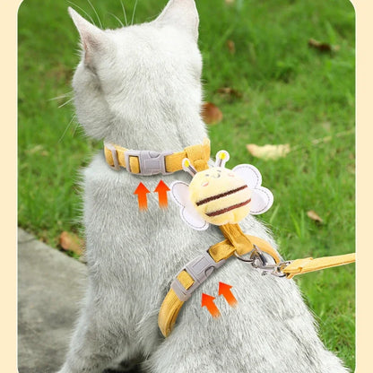 Cat Leash: Breakaway-Proof Adjustable Harness