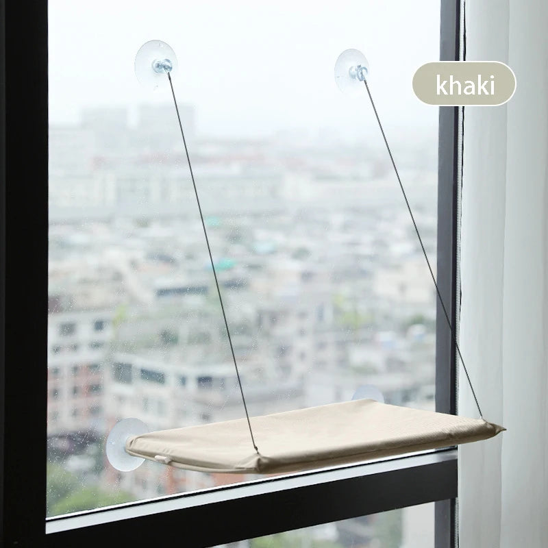 Cat Hammock Window Seat - 20KG Load, Easy Clean, Oxford Cloth