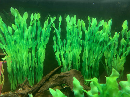 Plastic Aquarium Plants - 5 pcs Artificial Seaweed Decor