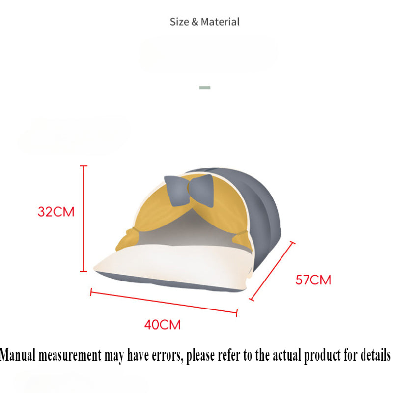 Soft Cat Nest Tent: Cozy Warm Bed for Small Pets