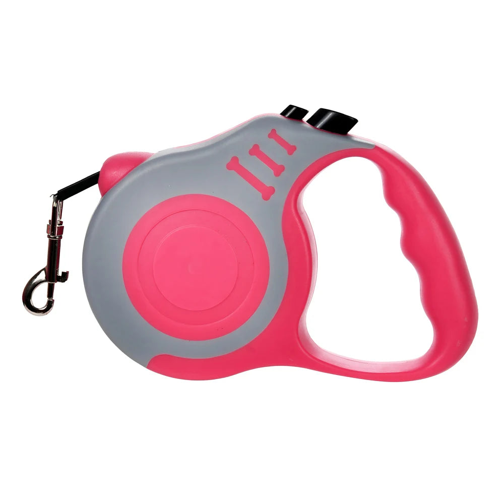 Retractable Dog Leash 5M for Small to Large Dogs - Hiking Ready