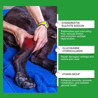 Glucosamine Dog Joint Tablets - 80 Count for Hip & Joint Health
