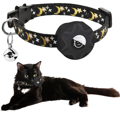 Apple Tag Cat Collar: Reflective, Safe, & Breakaway Design