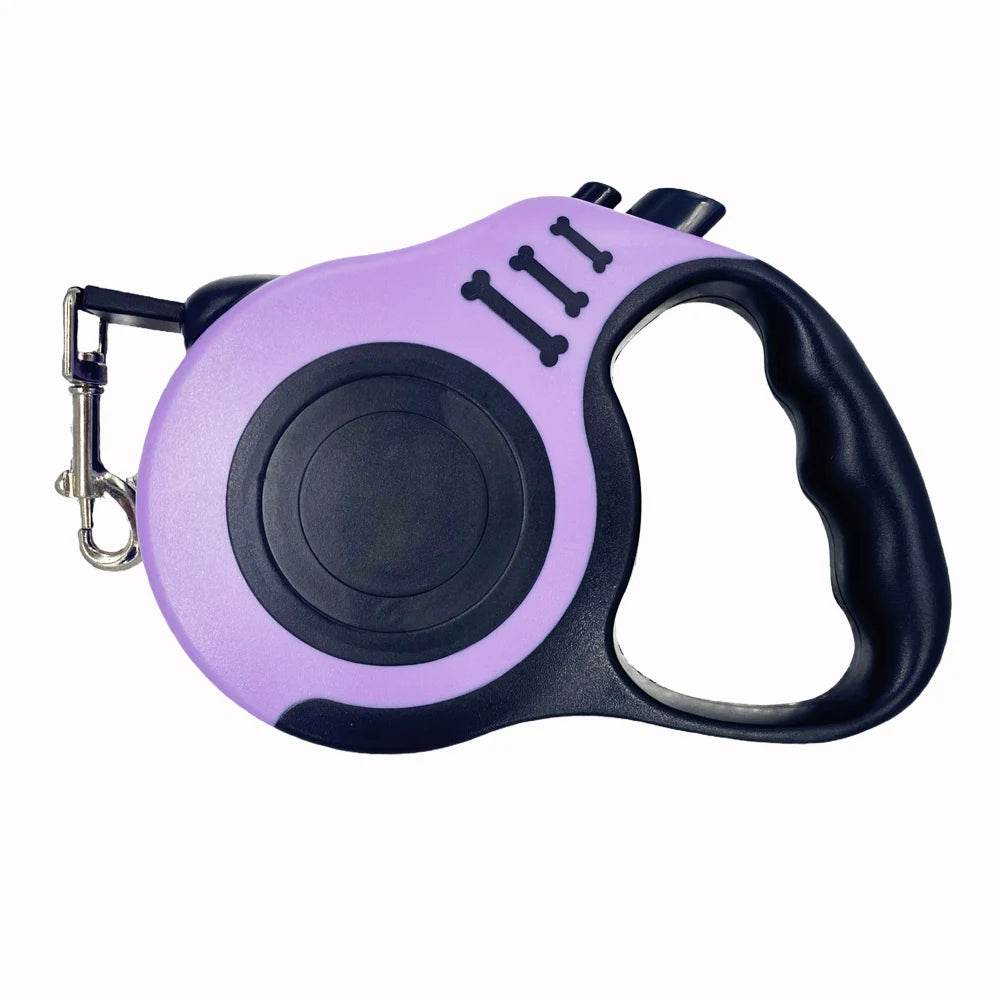 Retractable Dog Leash 5M for Small to Large Dogs - Hiking Ready