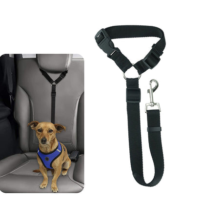 Pet Car Seat Belt - Adjustable Safety Headrest Restraint