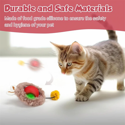Smart Cat Toy Ball: Motion-Activated, Fast Rolling Fun