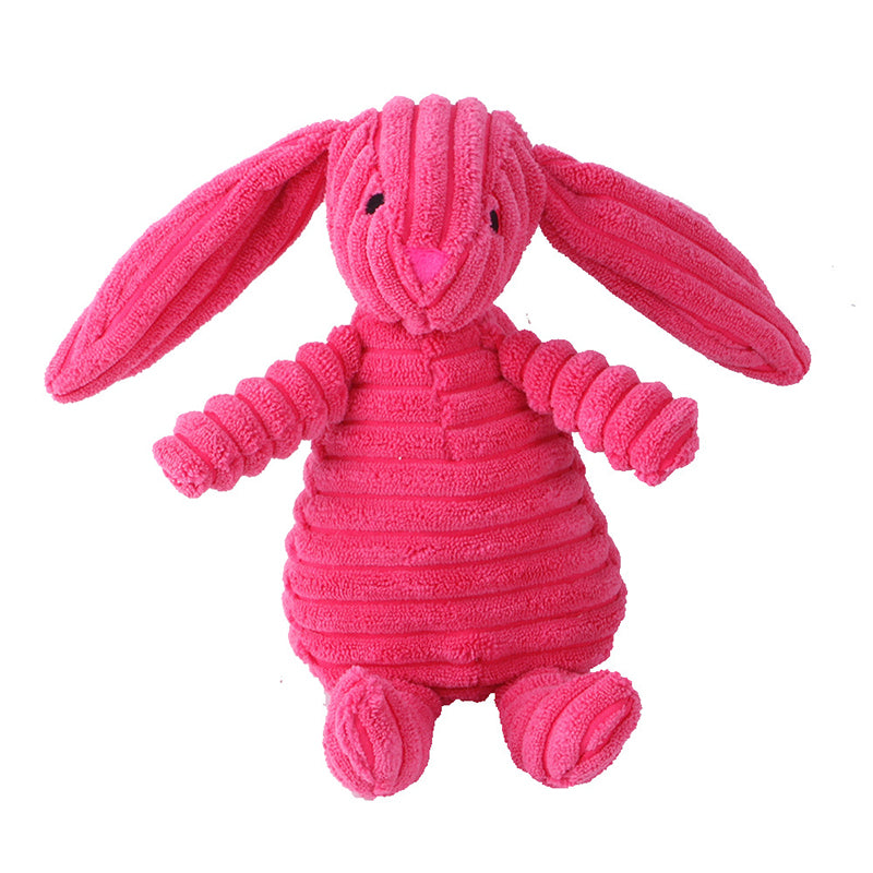 Dog Squeak Toy - Plush Animal Chew & Play for Small Dogs
