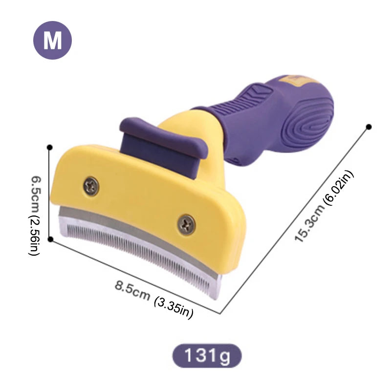 Dog Brush Grooming Tool - Tangle-Free Pet Hair Remover