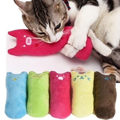Teeth Grinding Catnip Toys - Interactive Plush for Cats