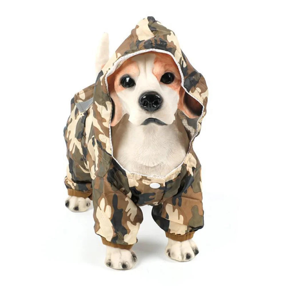 Pet Dog Raincoat Waterproof Jacket - XS to XXL Sizes