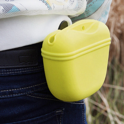 Dog Treat Pouch  Silicone Waist Bag - Portable & Easy Clean