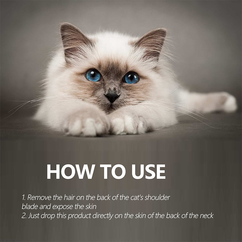 Flea & Tick Control Drops - Pet Itch Relief for Dogs & Cats