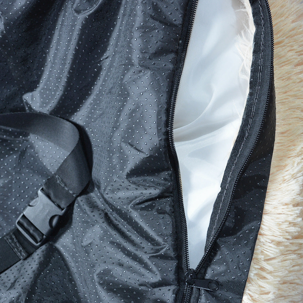 Car Dog Seat and Bed 2in1: Safety Pet Seat & Indoor Cushion